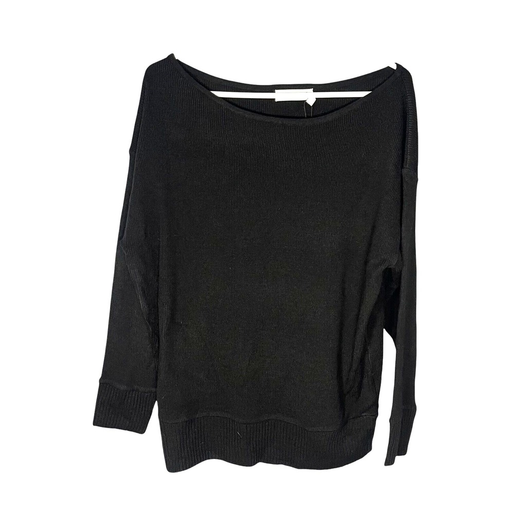 The RockN Rev NWT Women's Long Sleeve Black‎ Sweater 14 L Ribbed